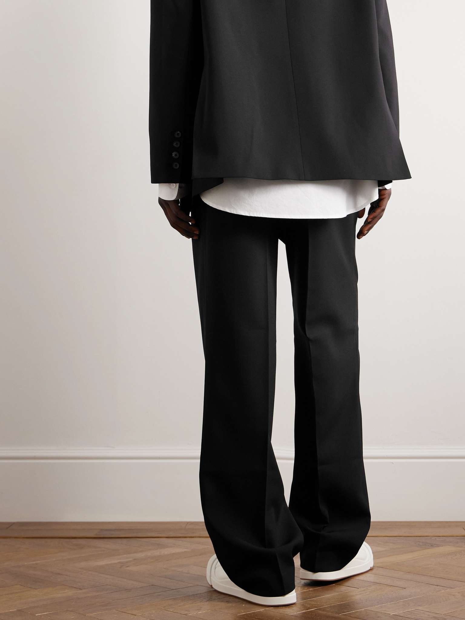 Beo Wide-Leg Pleated Woven Suit Trousers - 4