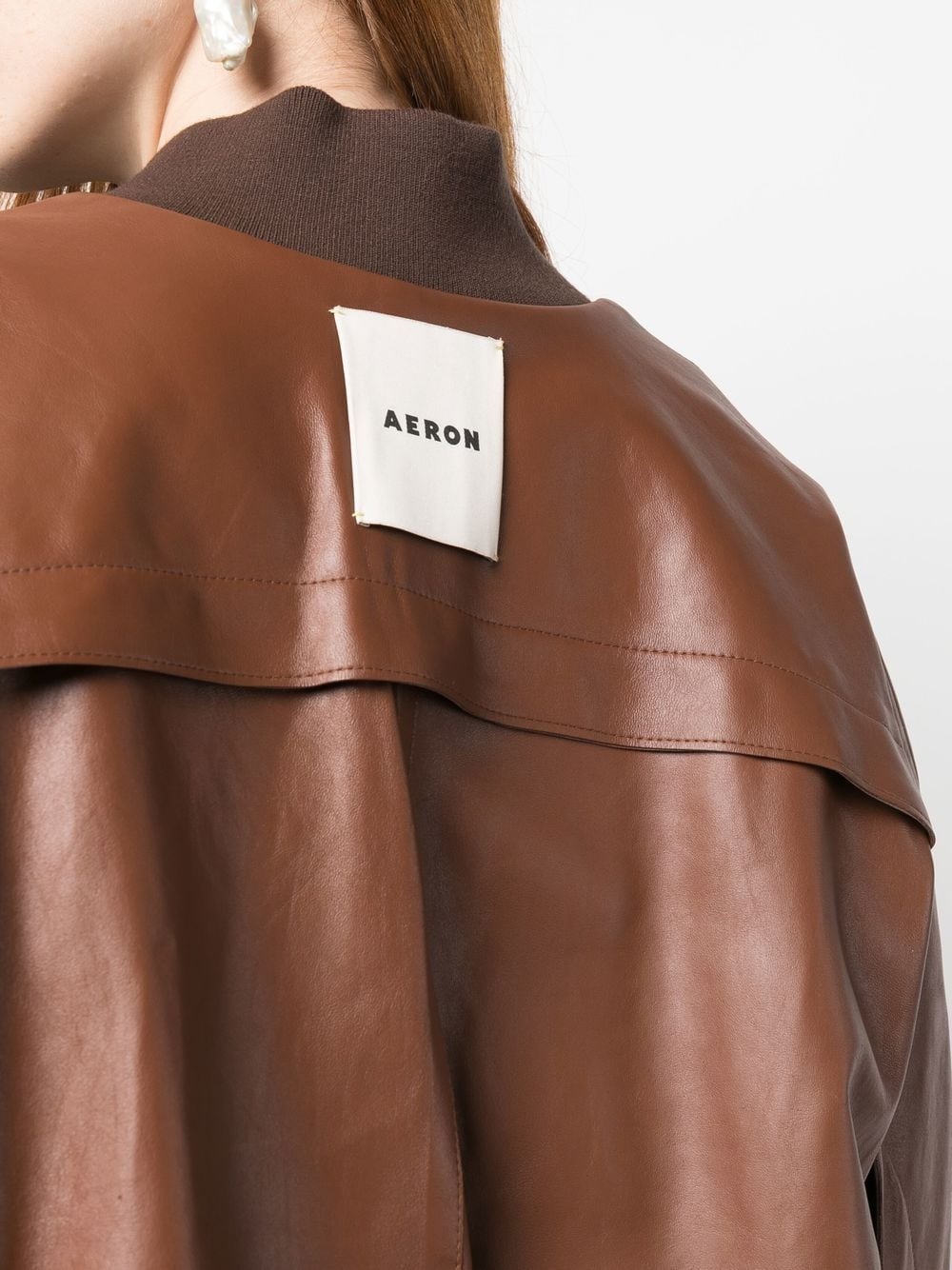 Bloom lambskin bomber jacket - 5