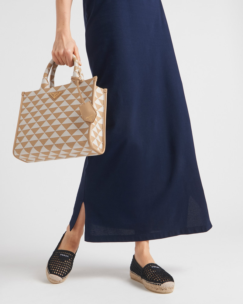 Prada Crochet espadrilles outlook