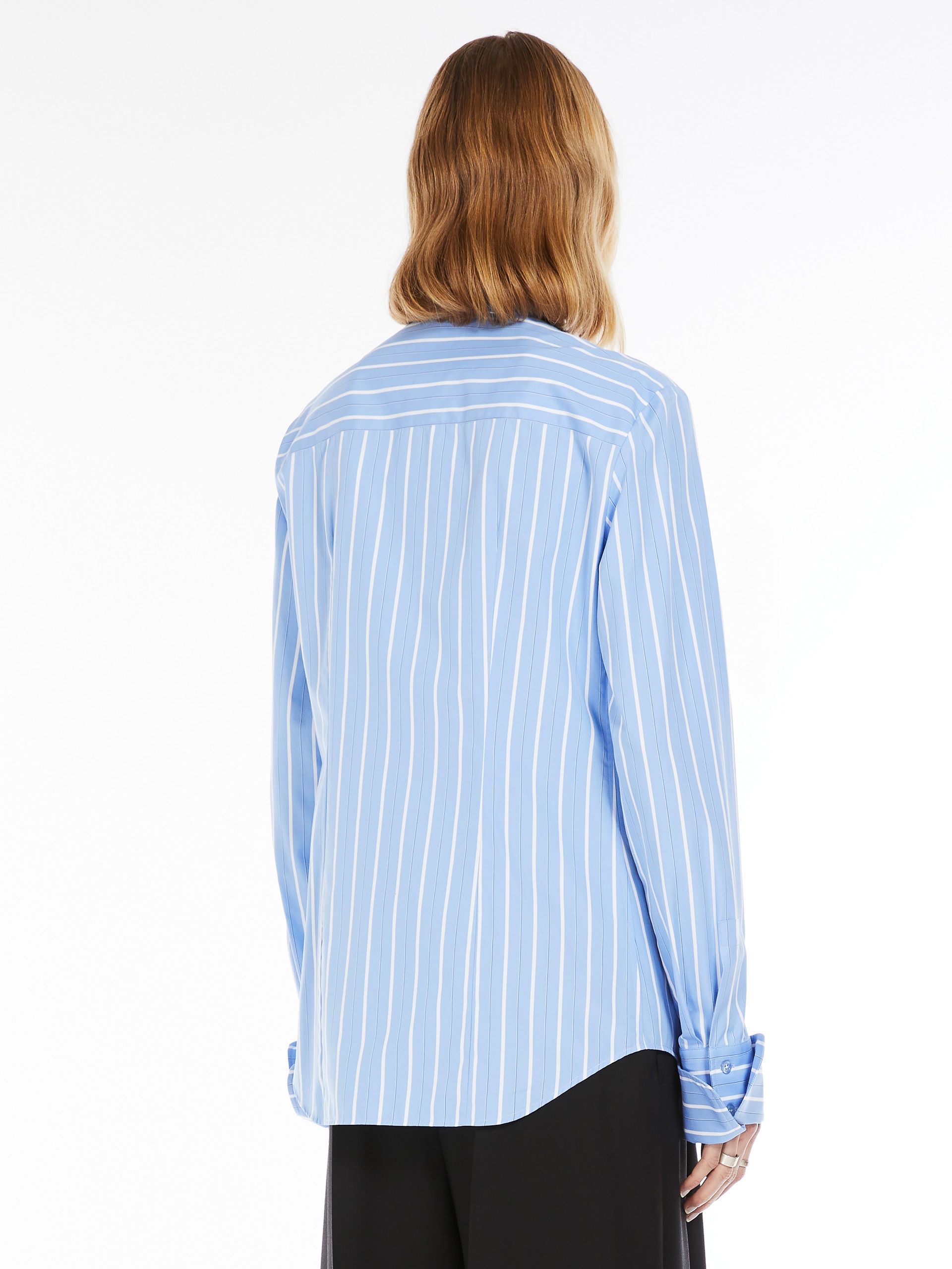 CONIO Striped poplin shirt - 4