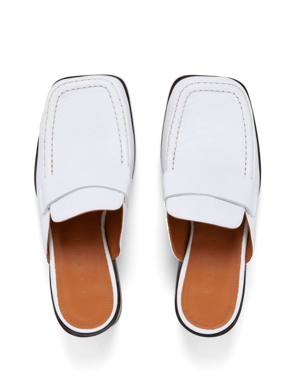 square-toe mules - 4