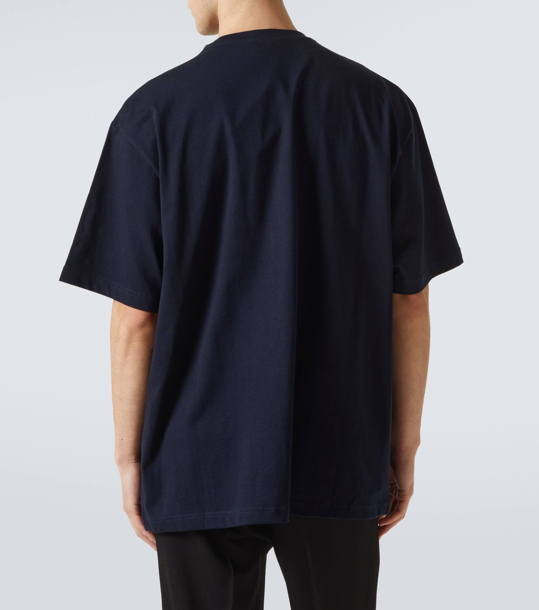 Logo cotton jersey T-shirt - 4