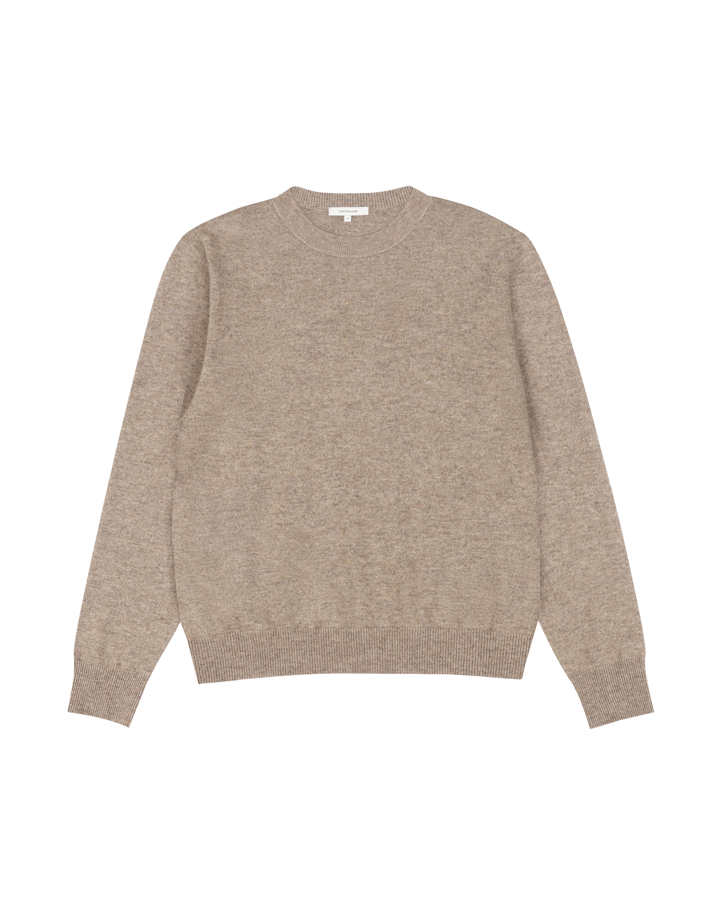 KNIT CREWNECK CAMEL - 4