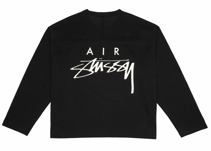 Stüssy Stussy x Nike Dri-FIT Mesh Jersey Black outlook