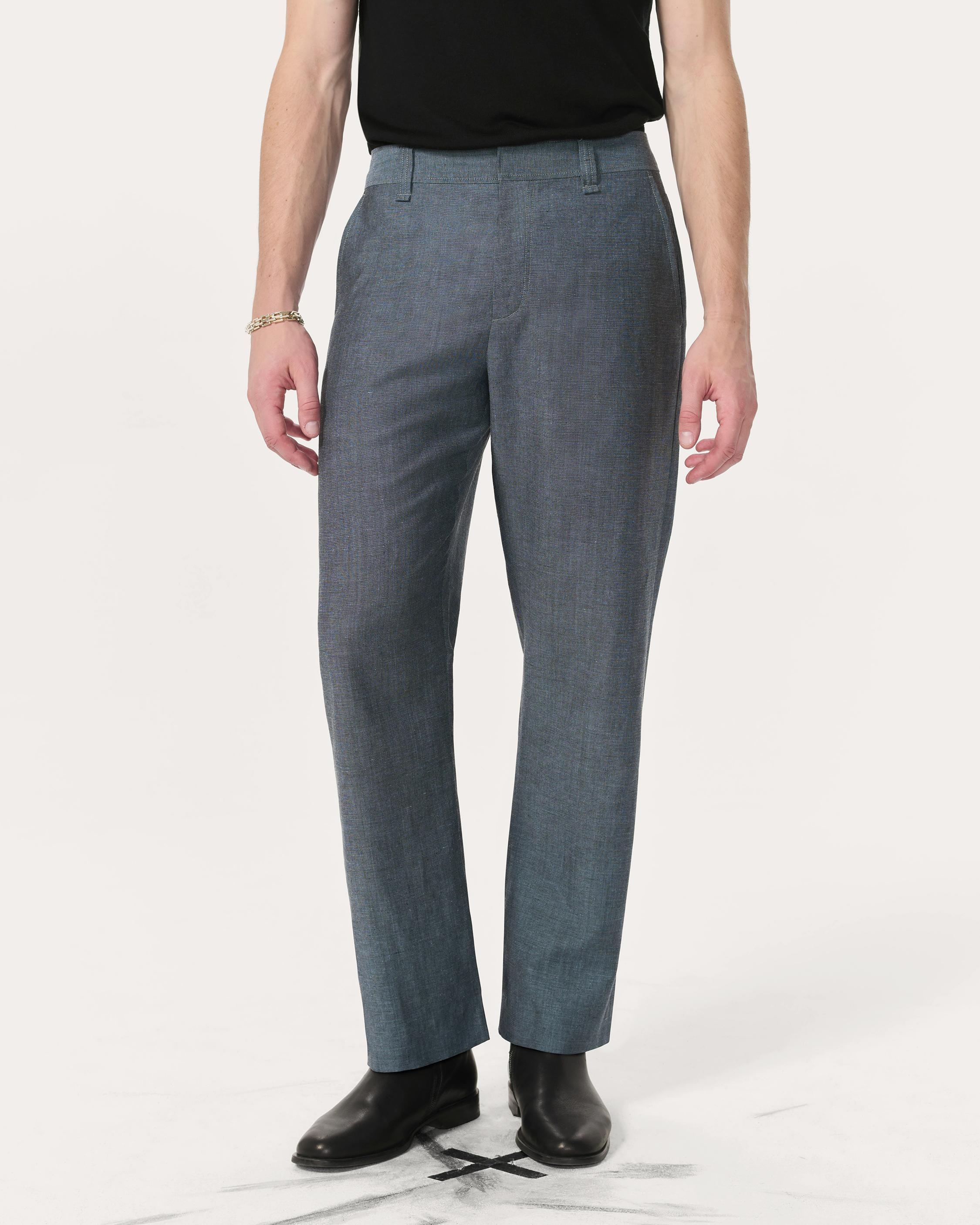 Evan Wool-Blend Trousers - 3