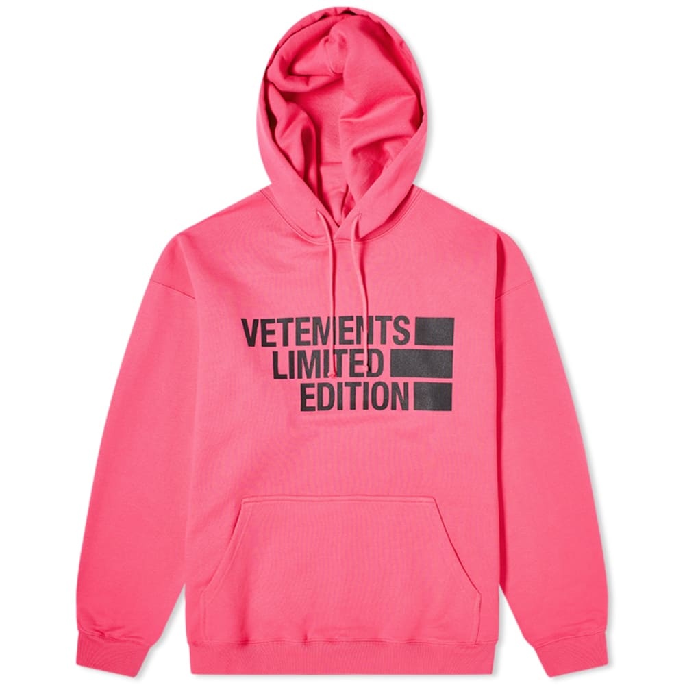 VETEMENTS Oversized Logo Limited Edition Hoody - 1