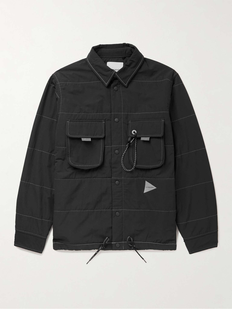 Alpha Panelled Shell Shirt Jacket 1