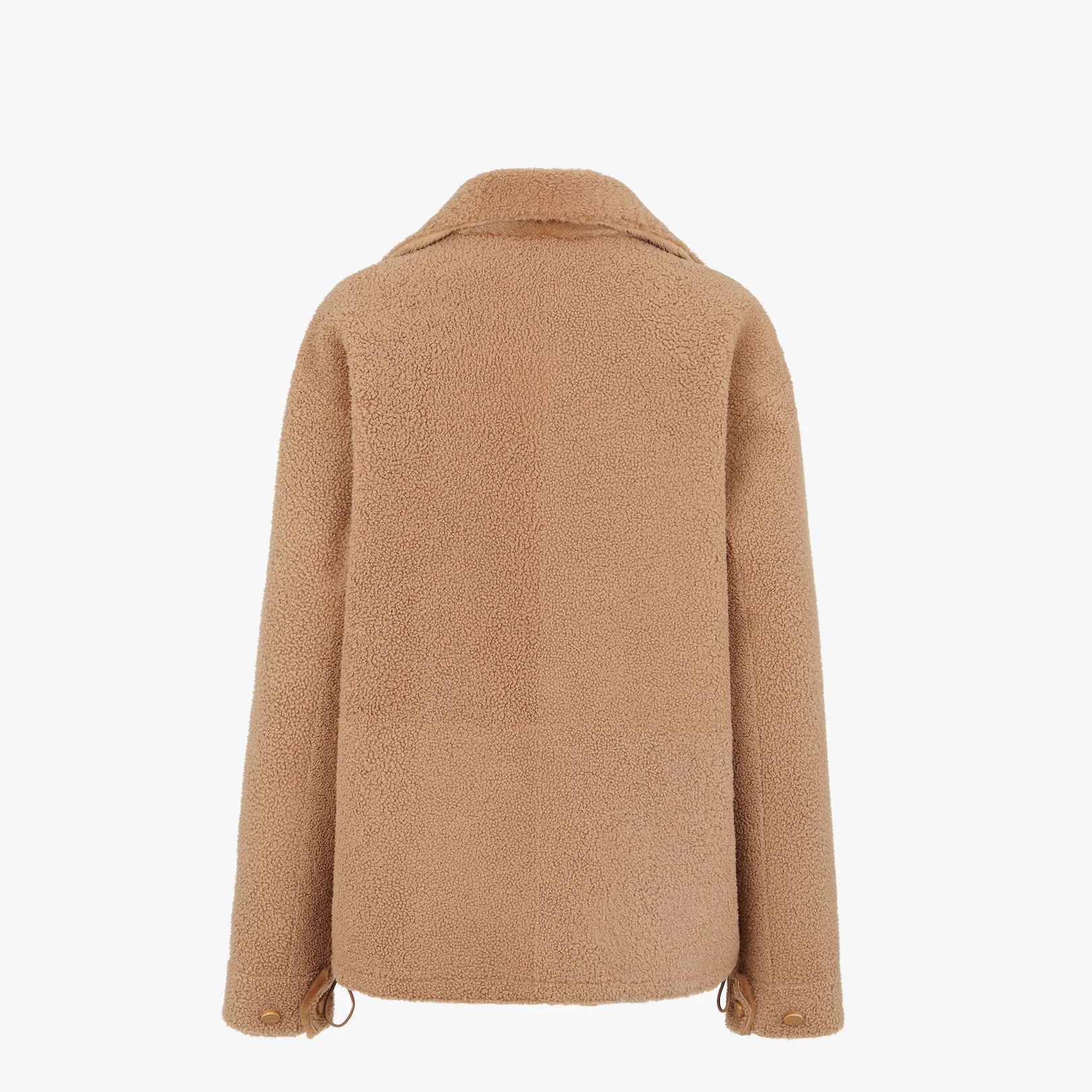 Brown mink jacket - 2