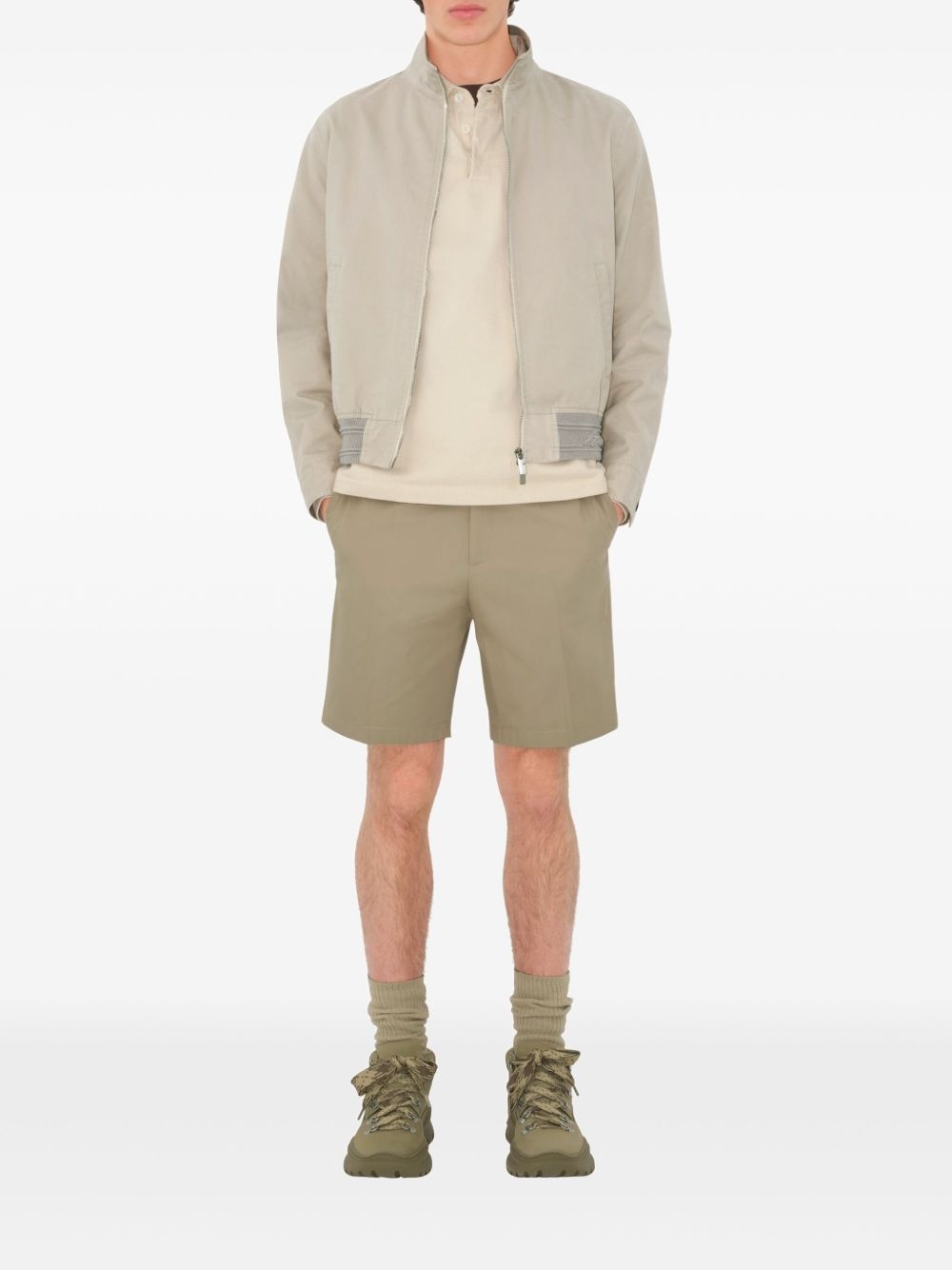 cotton chino shorts - 2