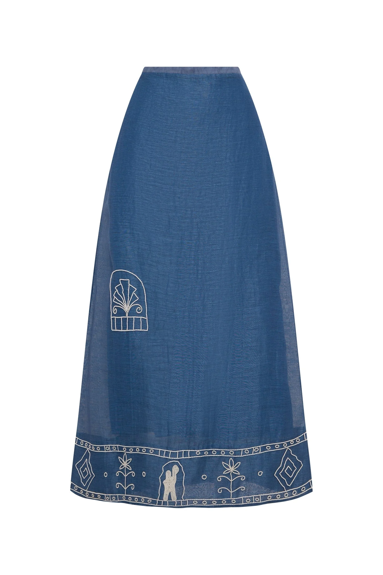 Yasmeen Embellished Skirt - 1