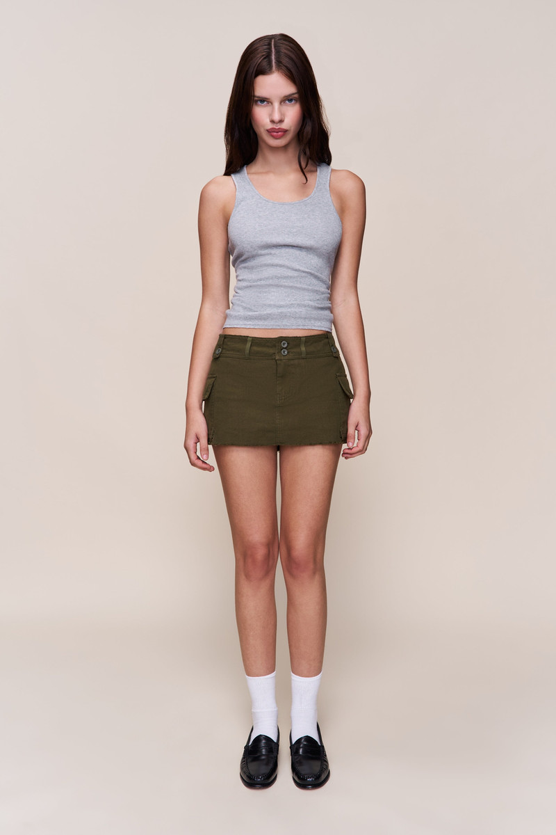 GUIZIO JUDE CARGO MINI SKIRT outlook