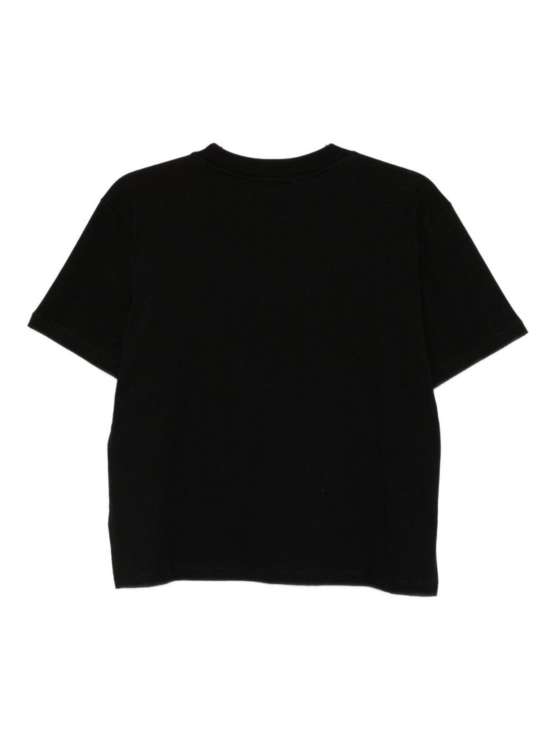 Joshua Sanders slogan-embroidered T-shirt outlook