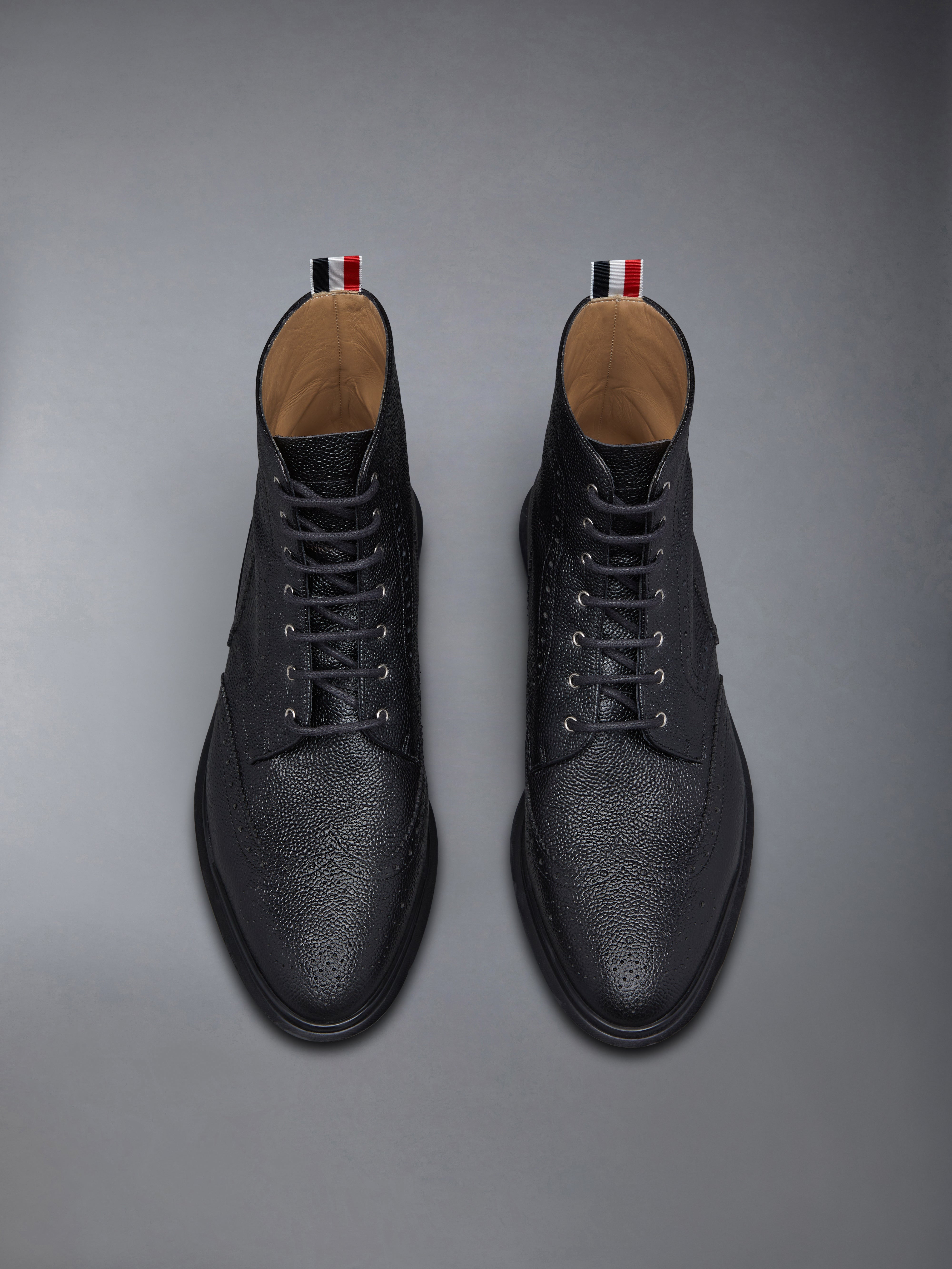 Wingtip ankle boots - 5