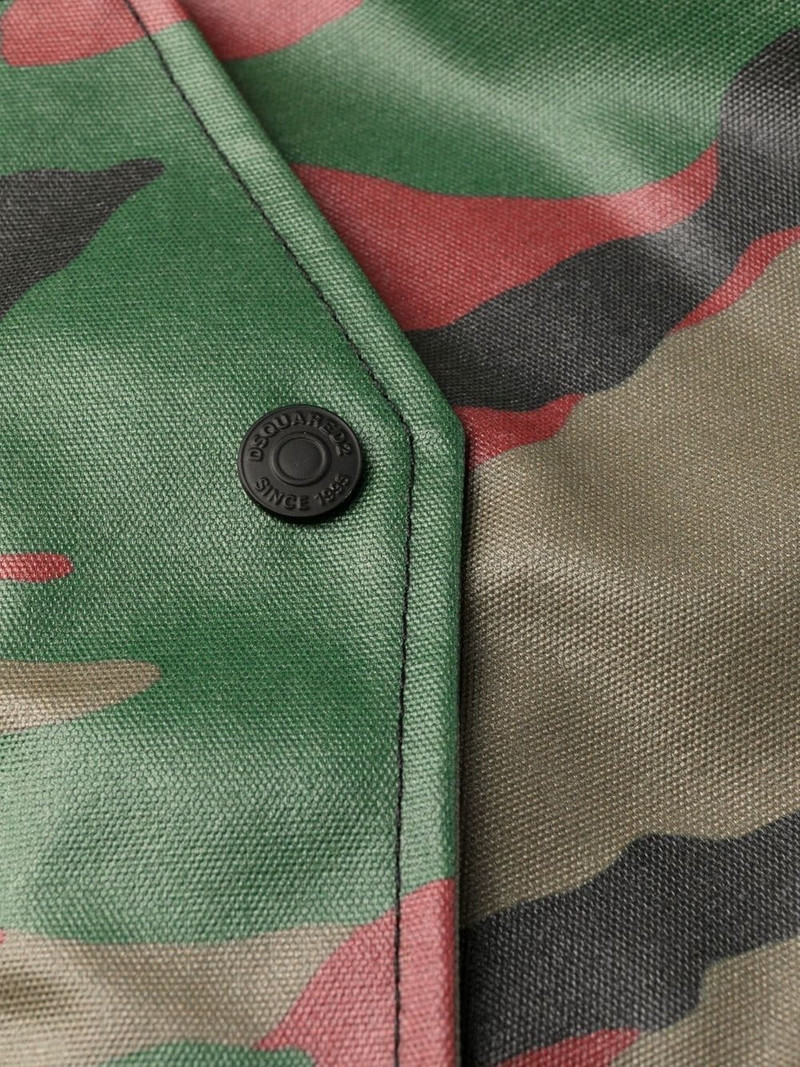 camouflage-print tapered cargo trousers 6