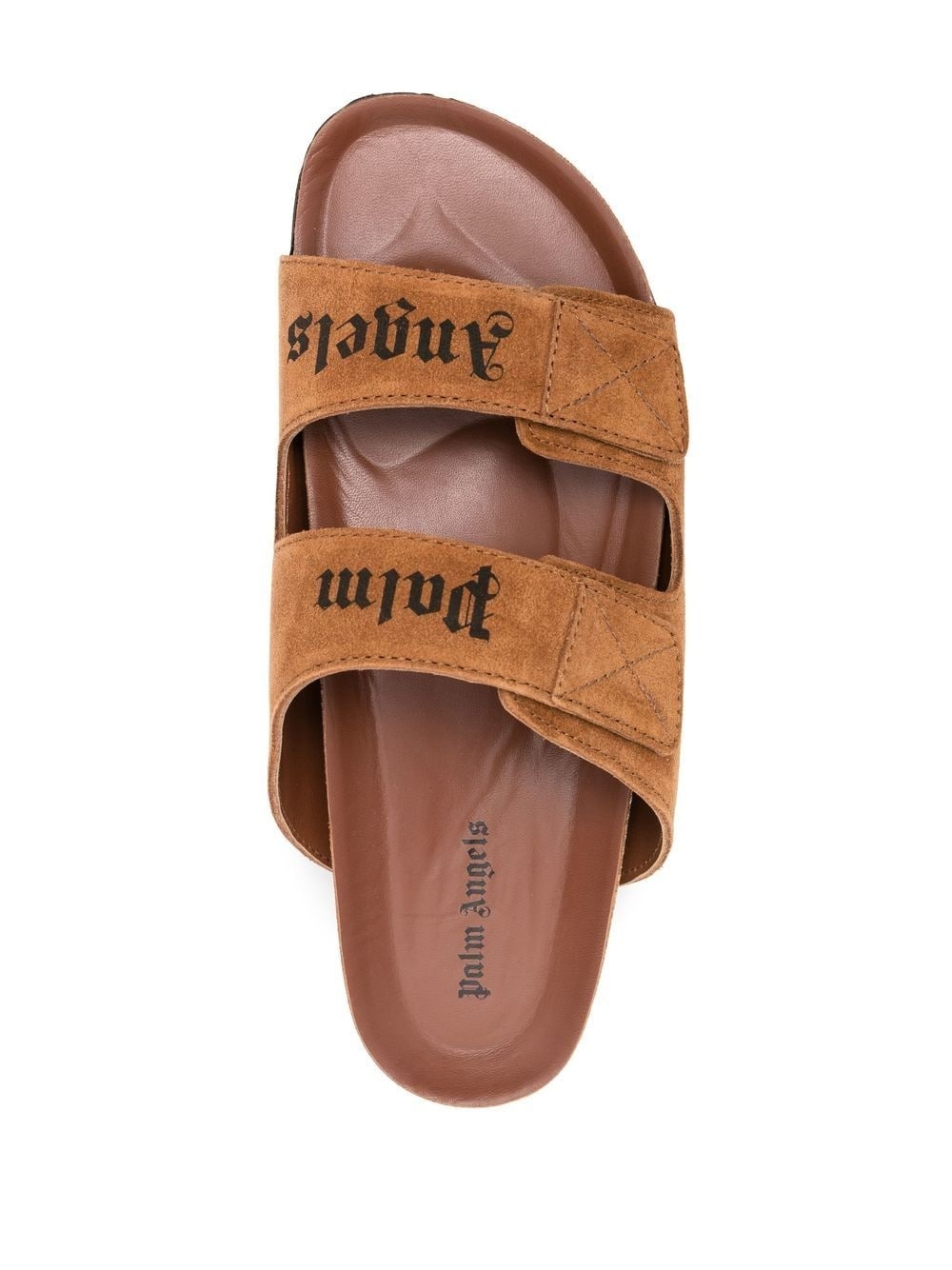 logo-print slide sandals - 4