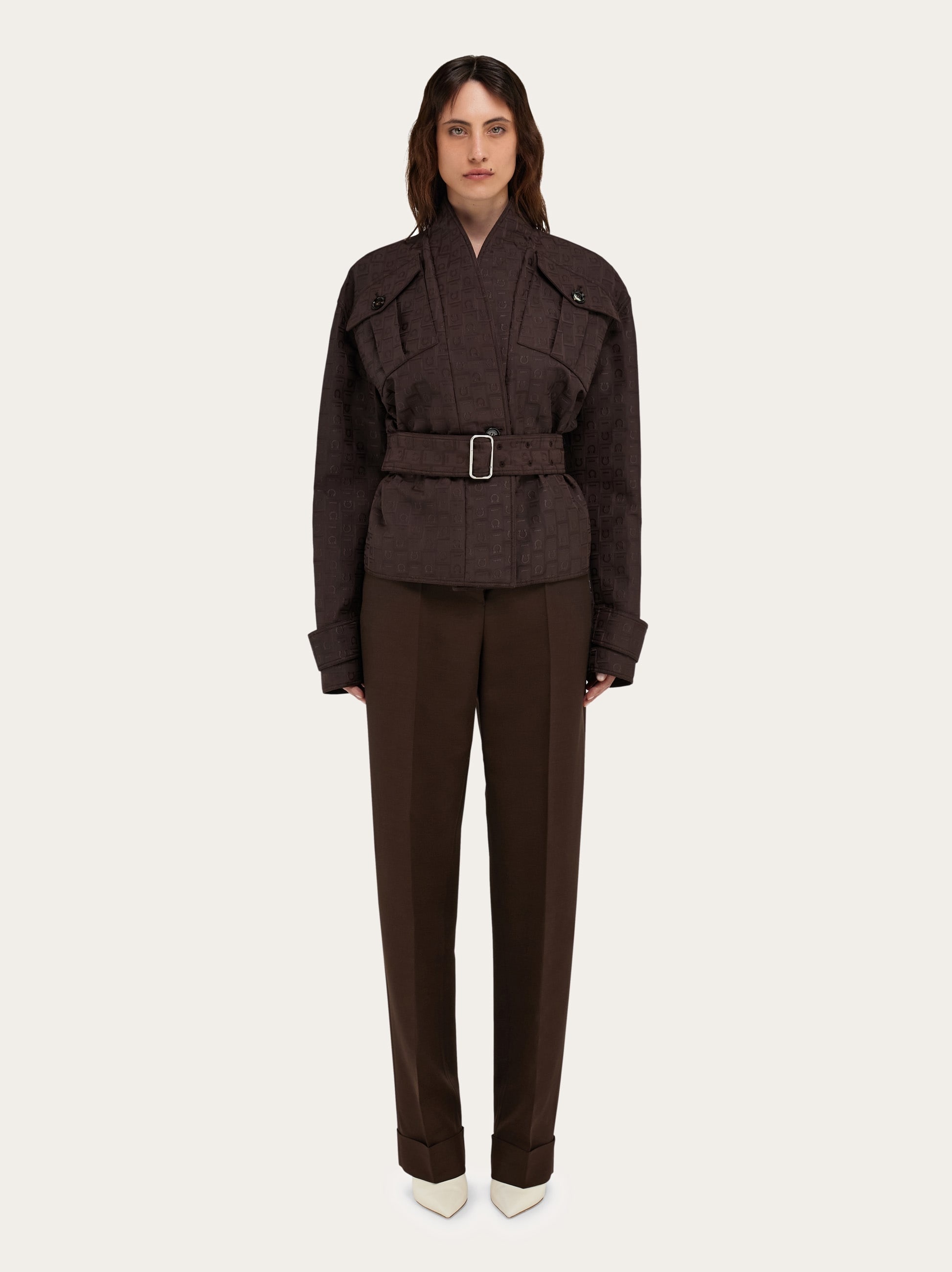 Ferragamo Monogram print jacket - 7
