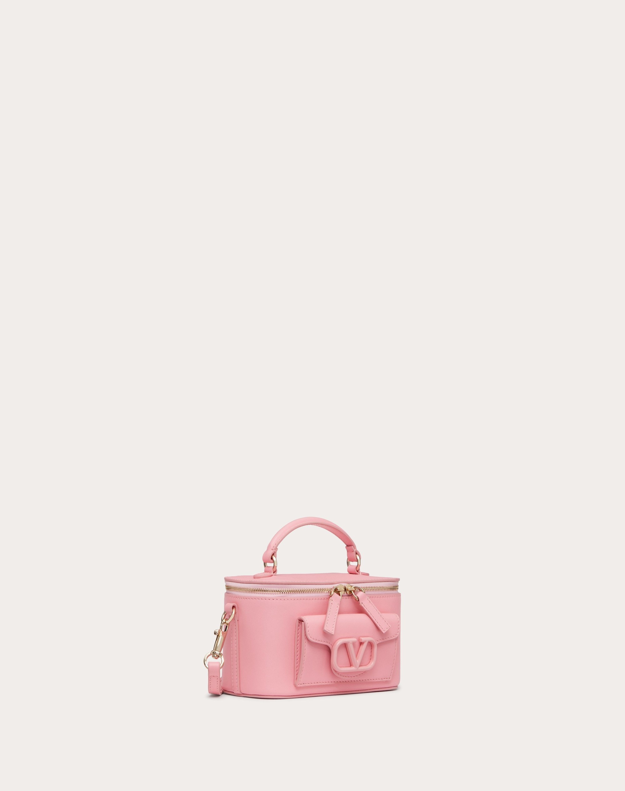 MINI VALENTINO GARAVANI LOCÒ HANDBAG IN CALFSKIN - 3