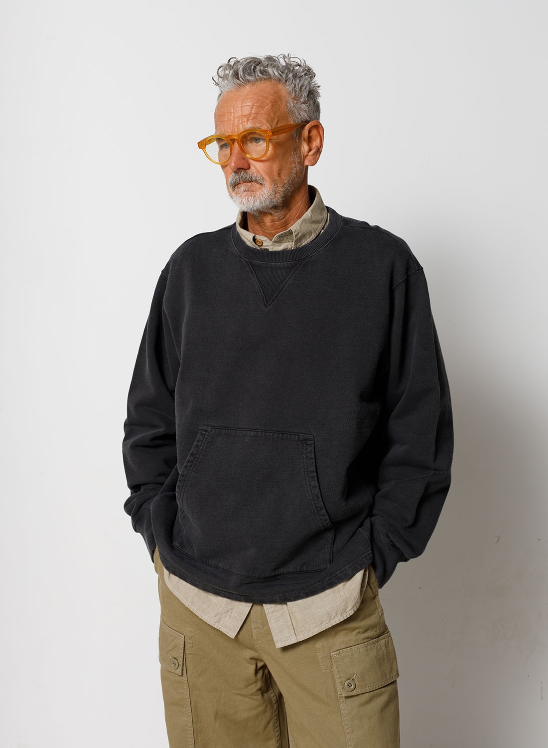 Training Sweater in Black - 2