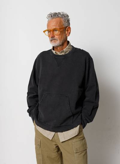 Nigel Cabourn Training Sweater in Black outlook