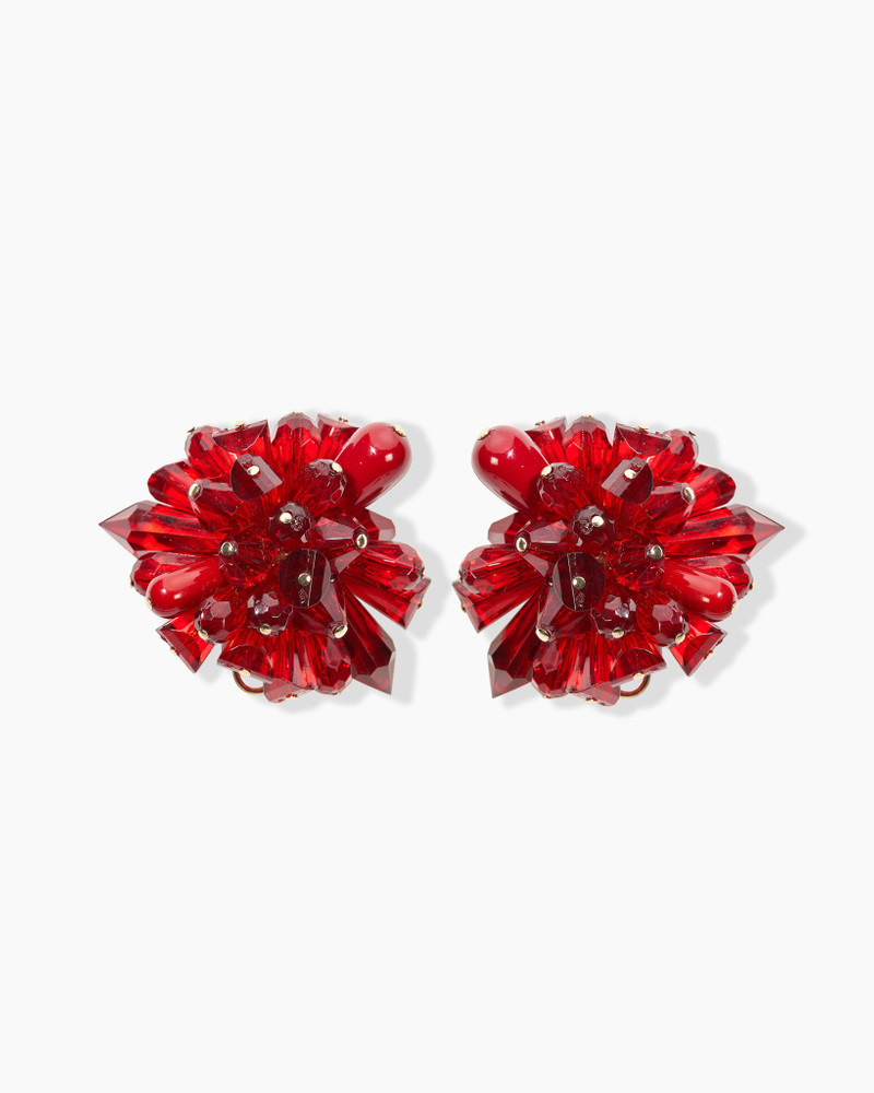 Crystal Cluster Earrings 1