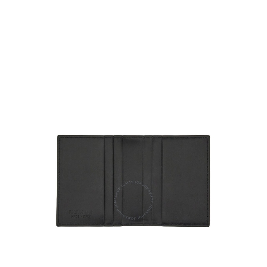 Ferragamo Dual Tone Effect Calfskin Credit Card Holder - 3