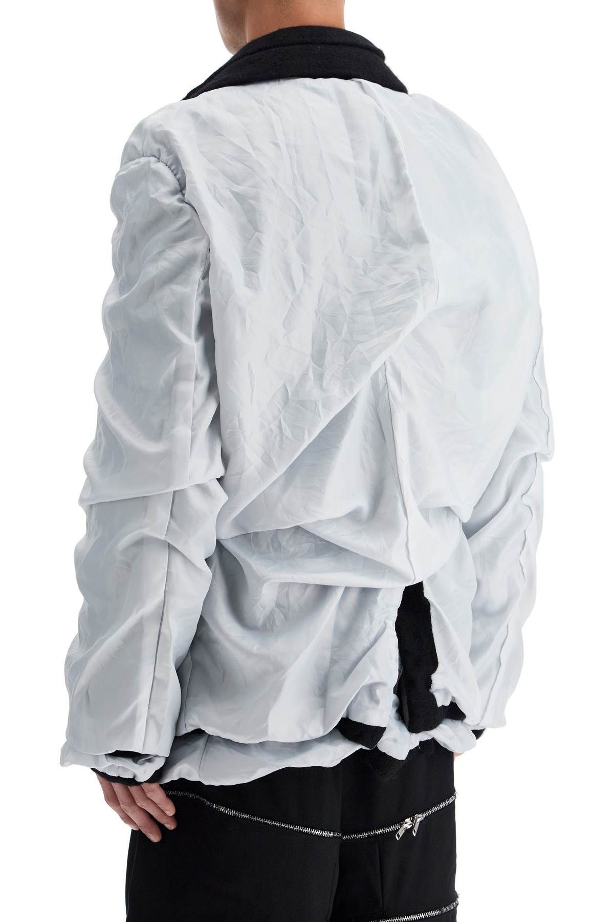 LAYERED JACKET WITH INSIDE OUT EFFECT - 4