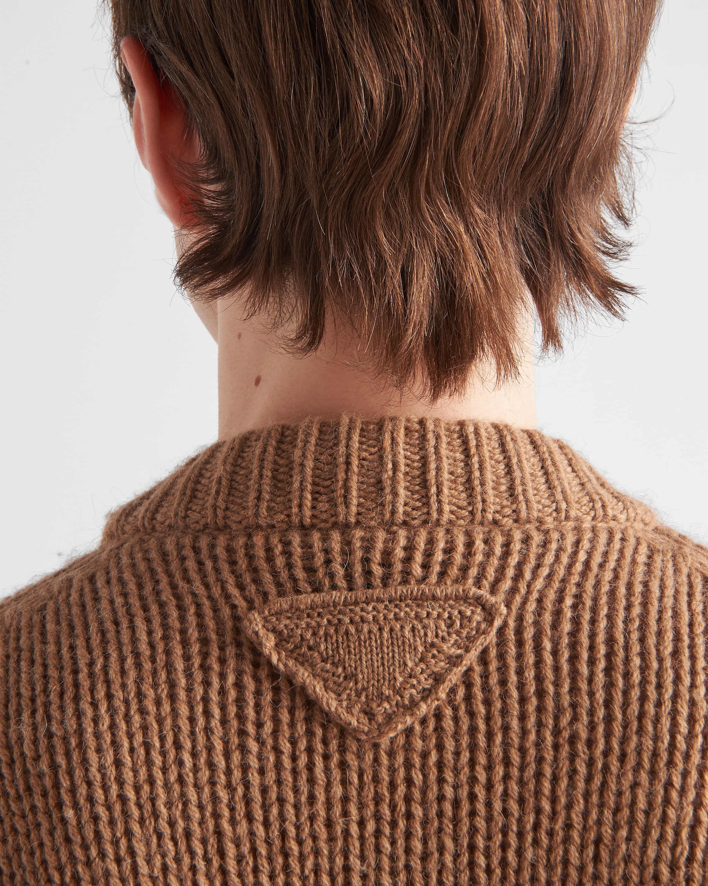 Camel hair cardigan - 4