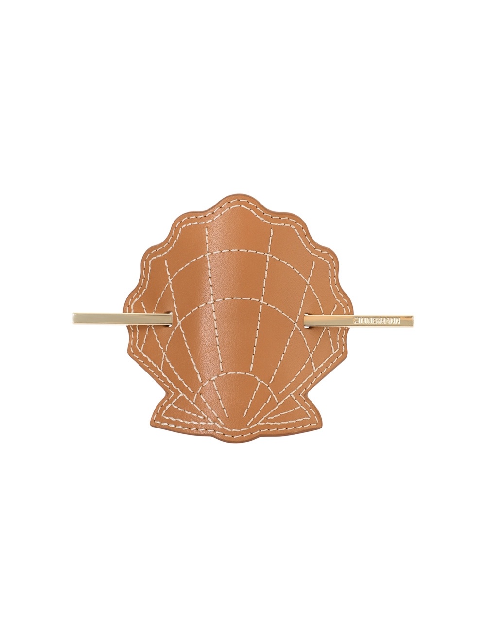 LEATHER SHELL CHIGNON - 1