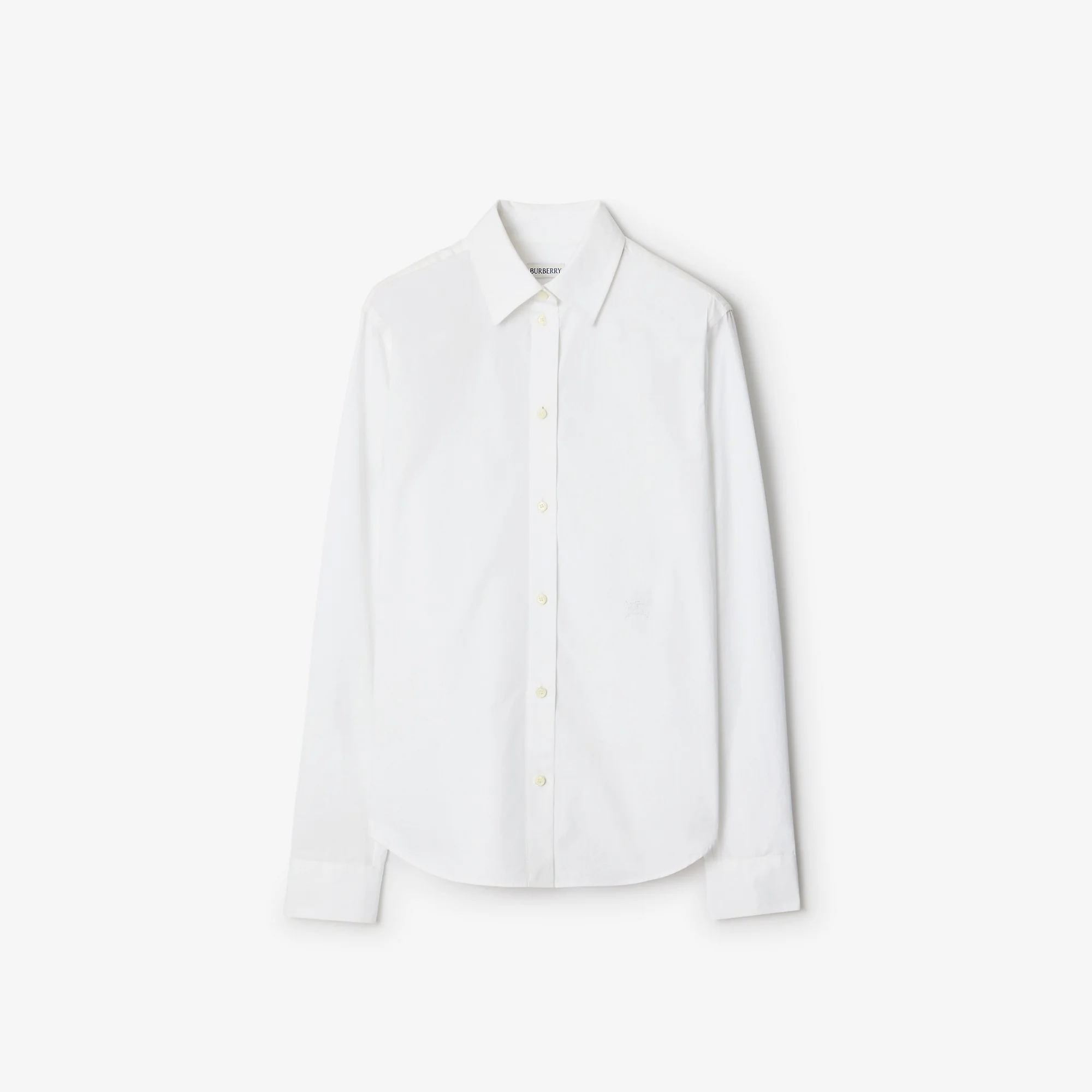 Regular Fit Cotton Poplin Formal Shirt - 1