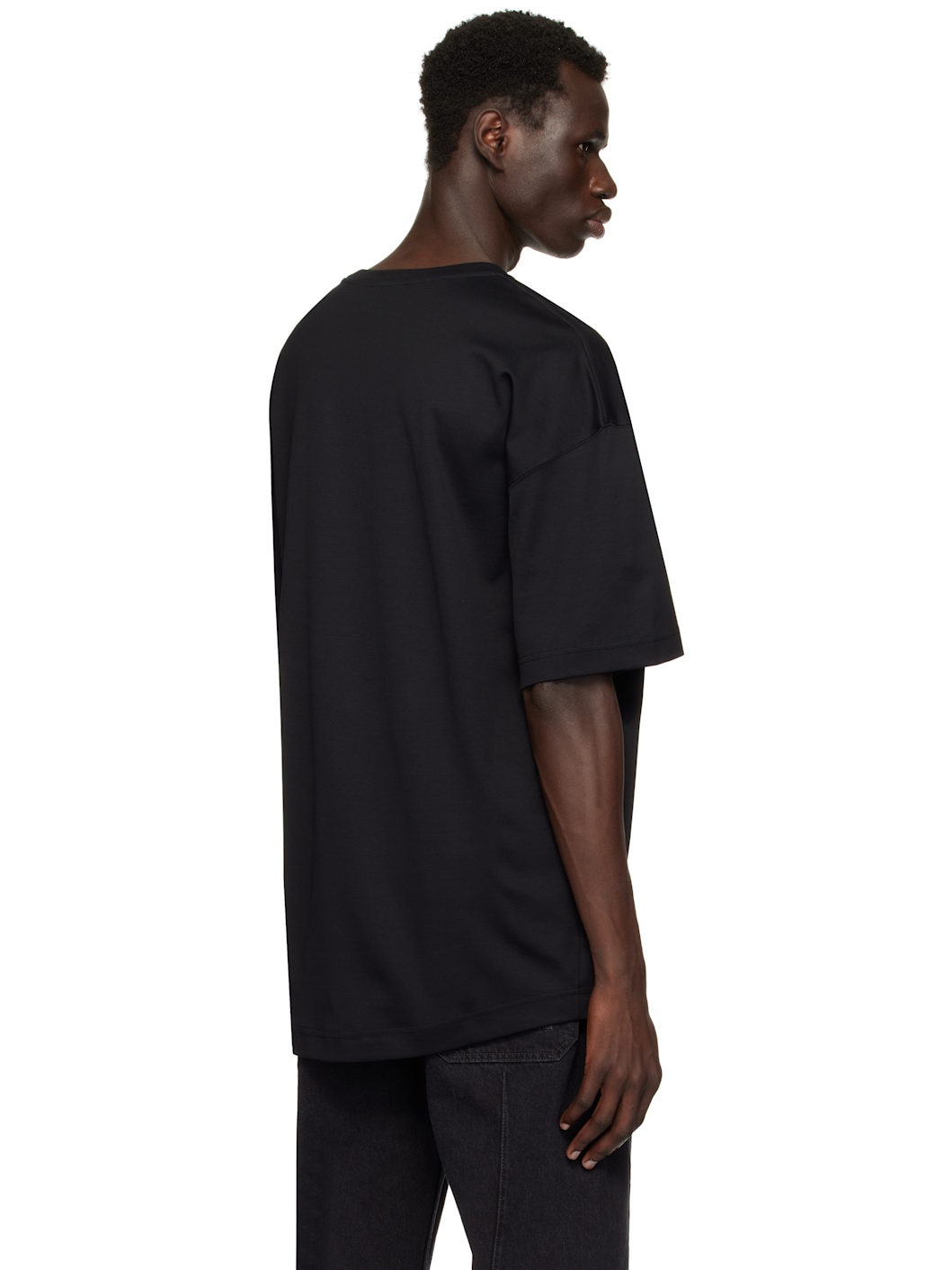 Black 'Mugler Signature' T-shirt - 3