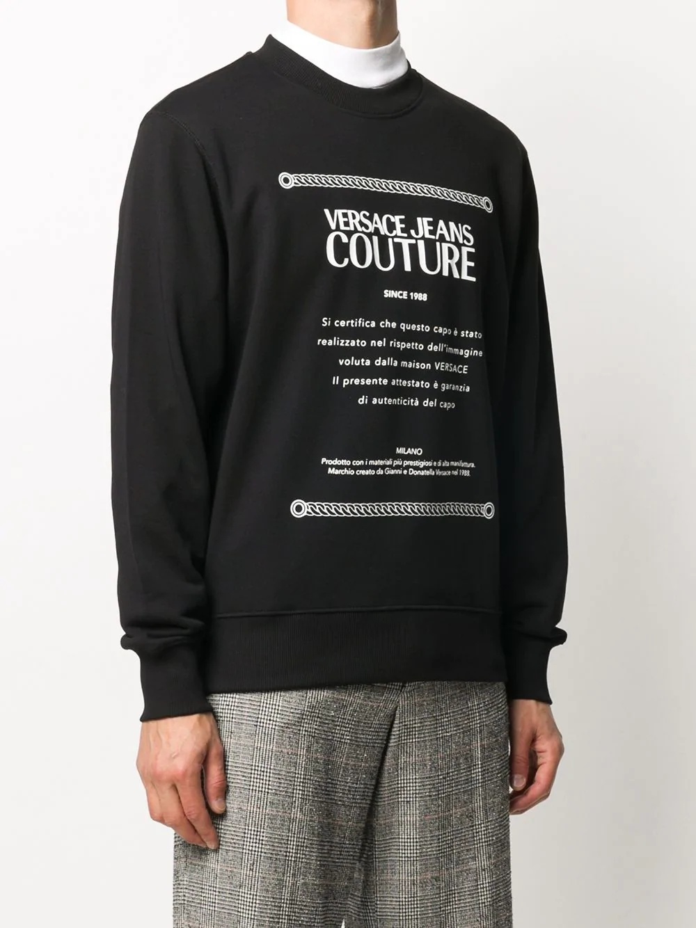 logo-print sweatshirt - 3