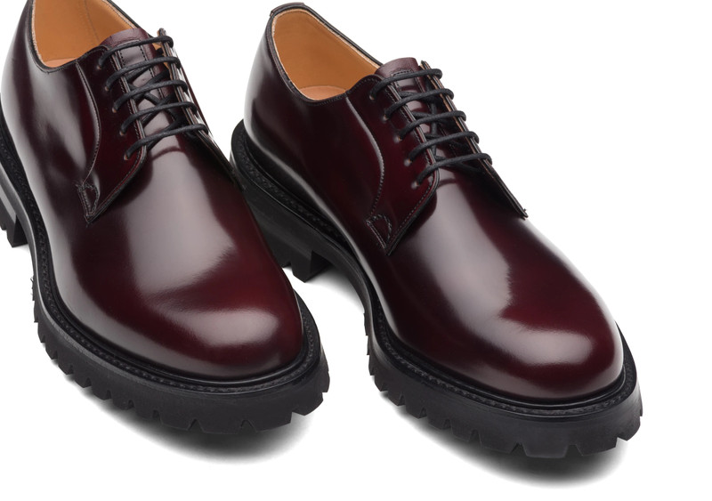 Shannon  t
Polished Binder Lace-Up Derby Burgundy 4