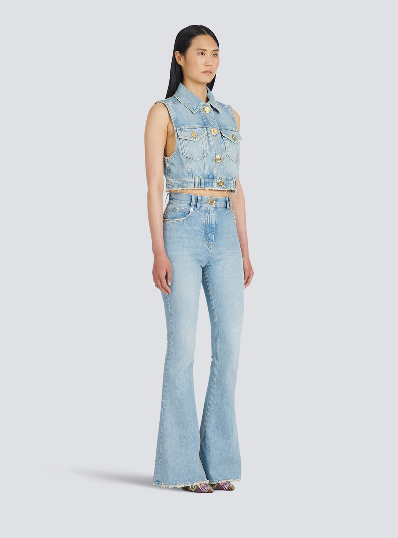 Bootcut eco-designed jeans 5
