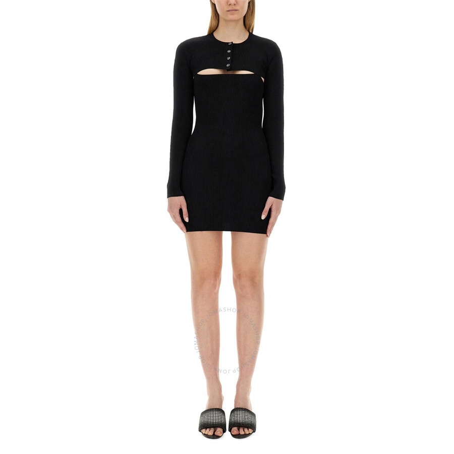 T by Alexander Wang Mini Dress With Cropped Cardigan - 1