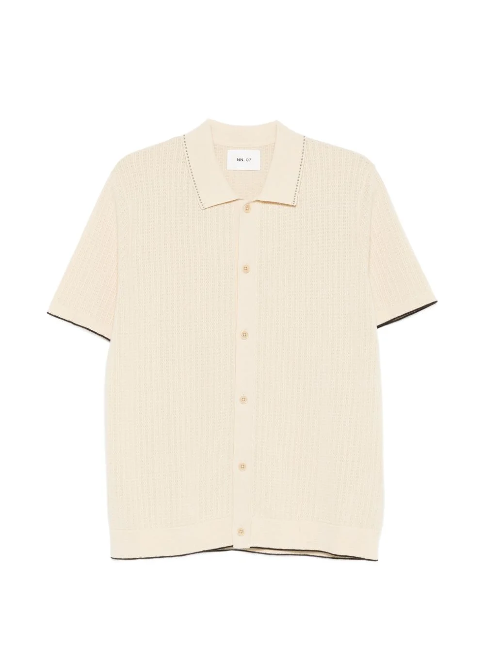 Nalo buttoned polo shirt - 1