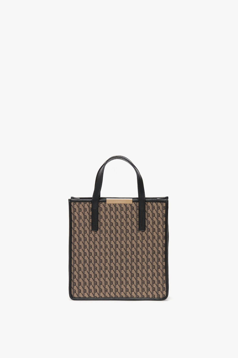 VB Monogram Mini Shopper in Jacquard 1