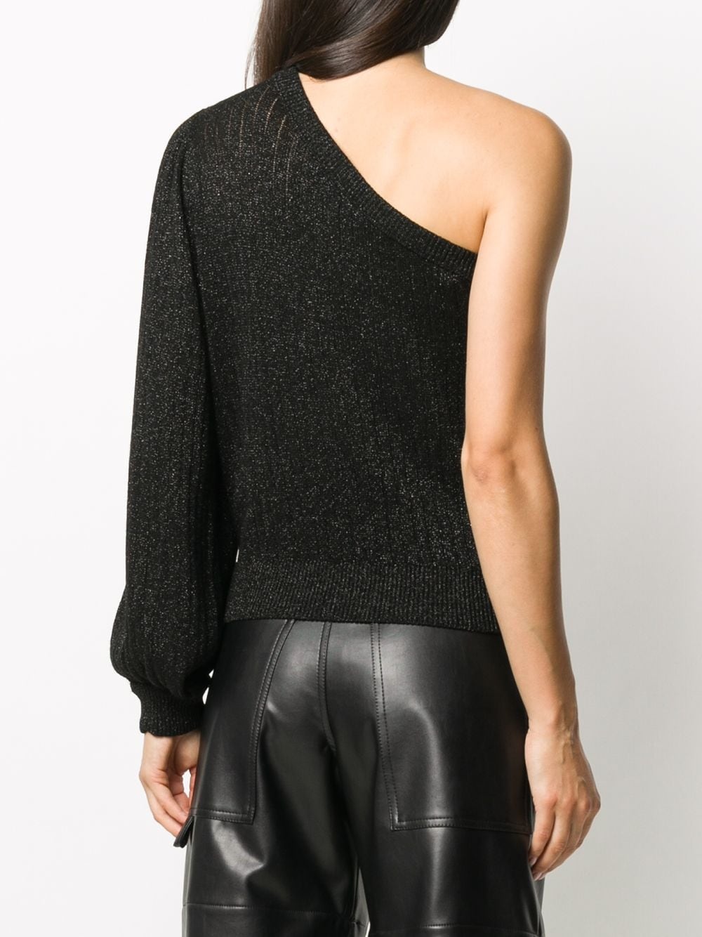 asymmetric knitted top - 4