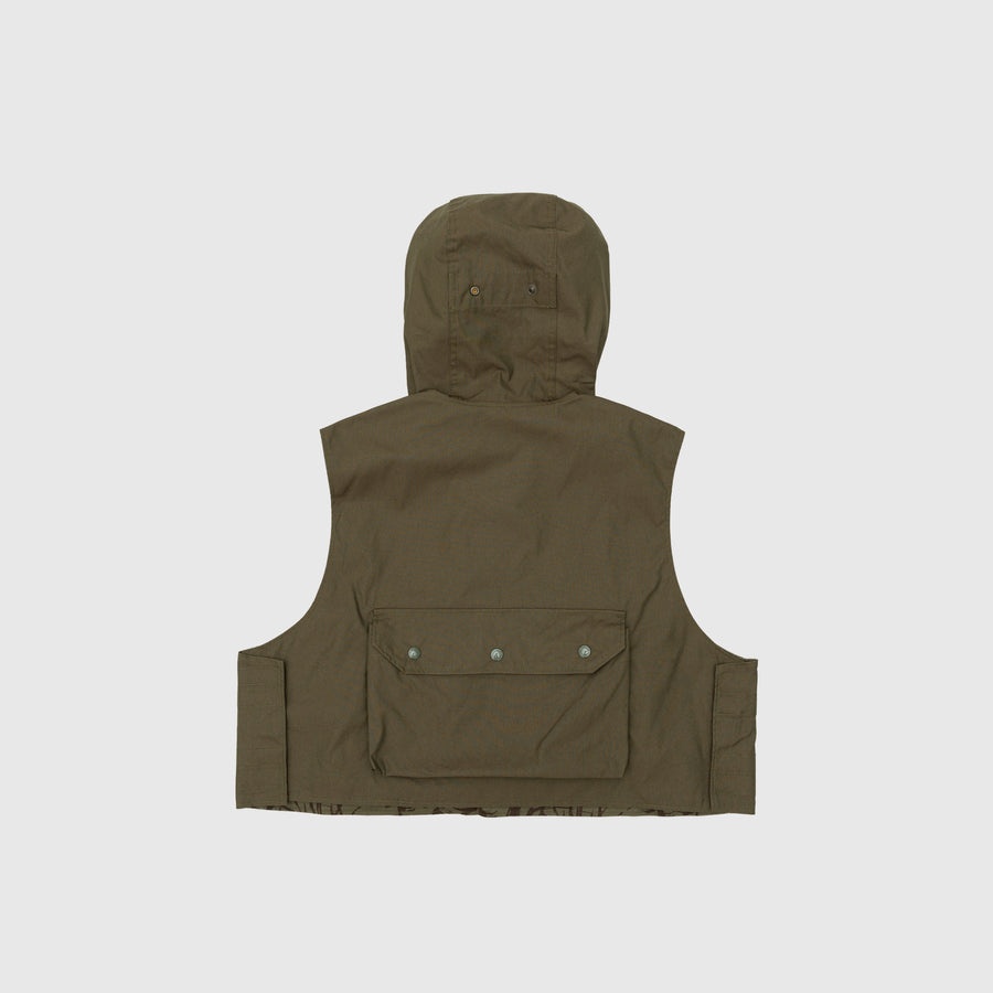 CP WEATHER HOODED SHORT VEST - 10