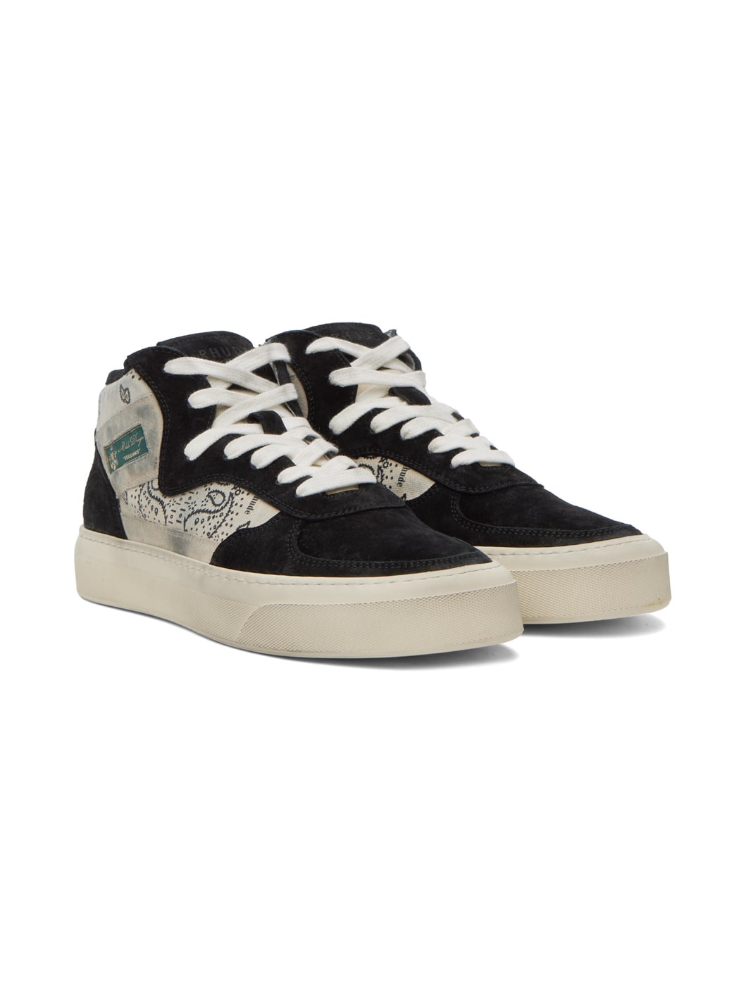 Black & White Cabriolets Sneakers - 4