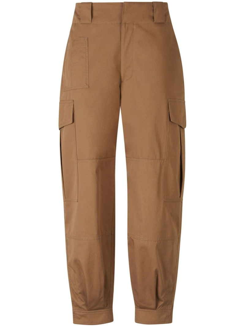 cotton cargo trousers 1