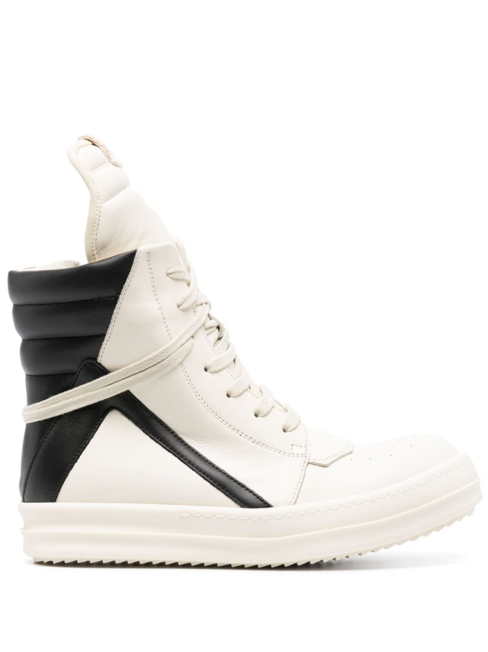 Moody Geobasket leather sneakers - 1