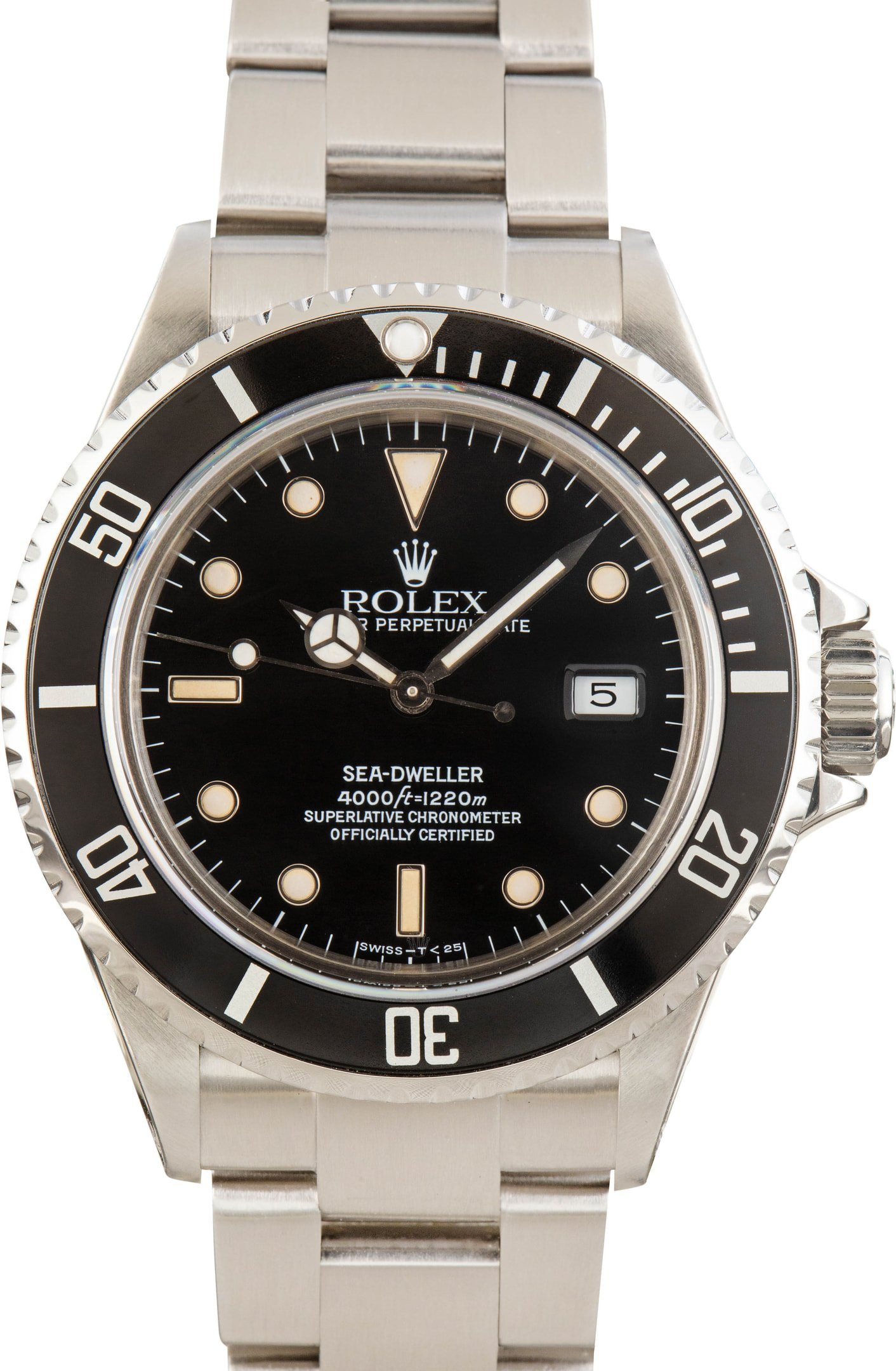 Pre-owned Rolex Sea-Dweller Ref 16600 Stainless Steel - 1