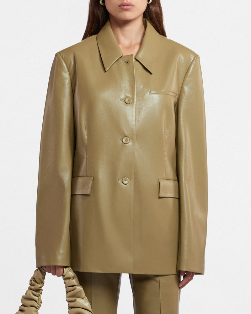 Nanushka Okobor™ Alt-Leather Blazer outlook