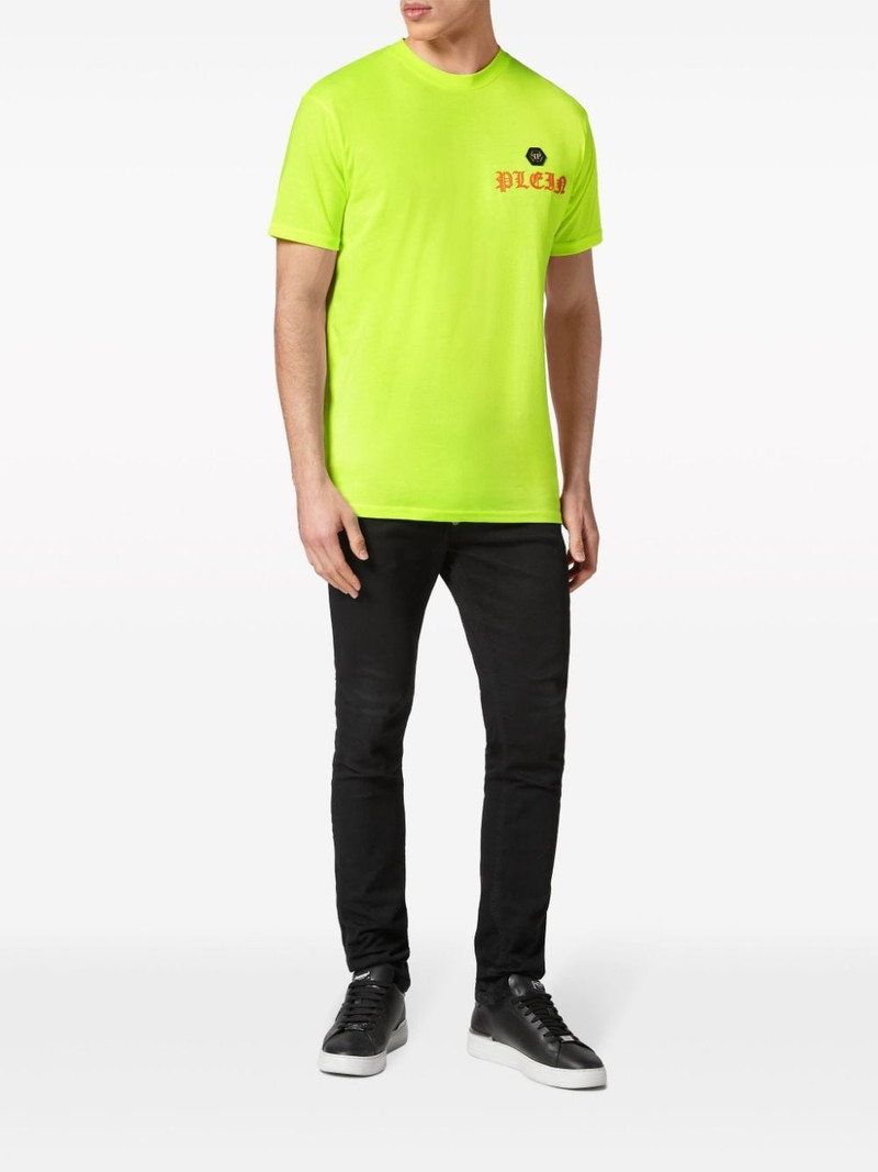 PHILIPP PLEIN logo-print round-neck T-shirt outlook