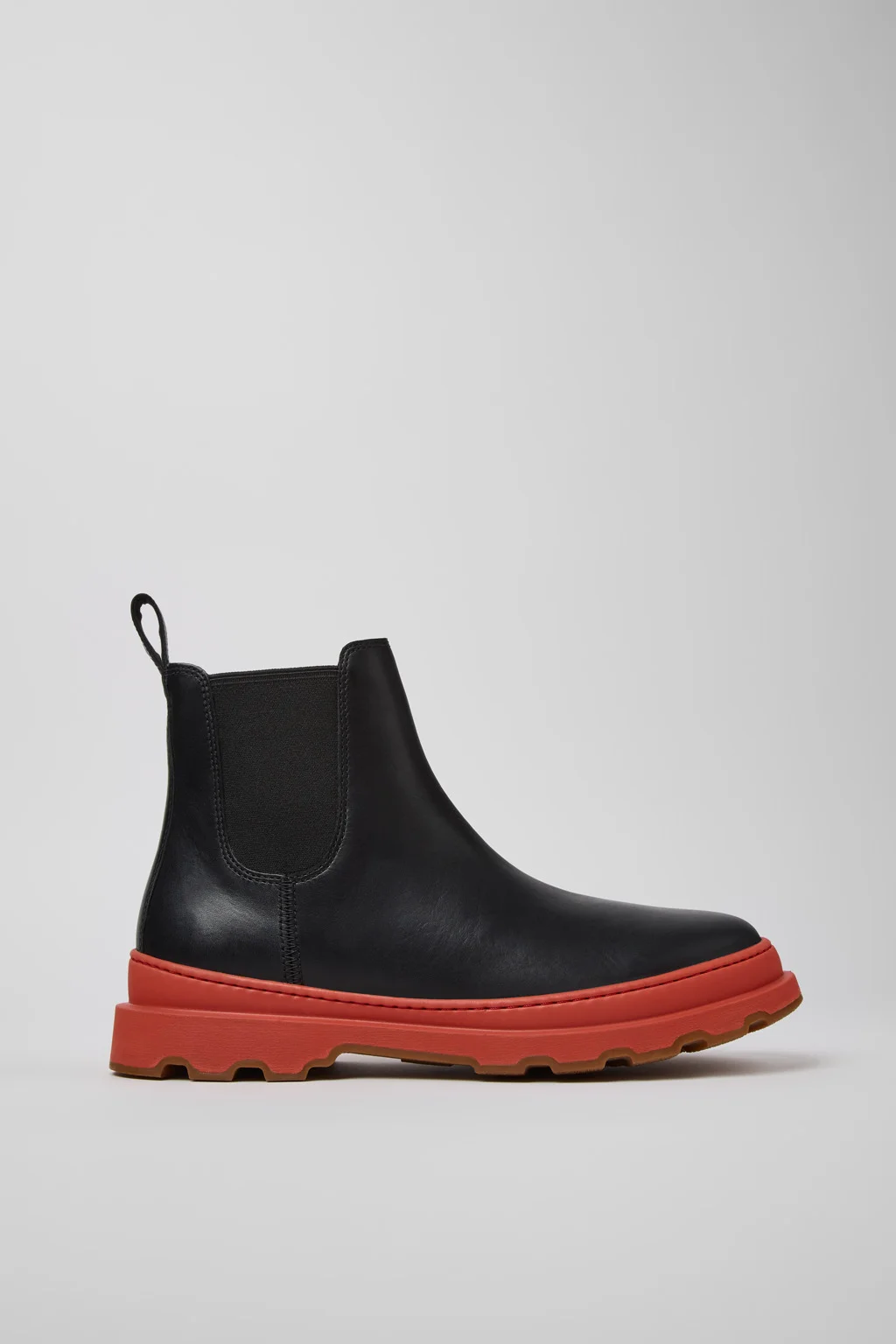 Brutus+ Black Leather Ankle Boots for Men. - 1