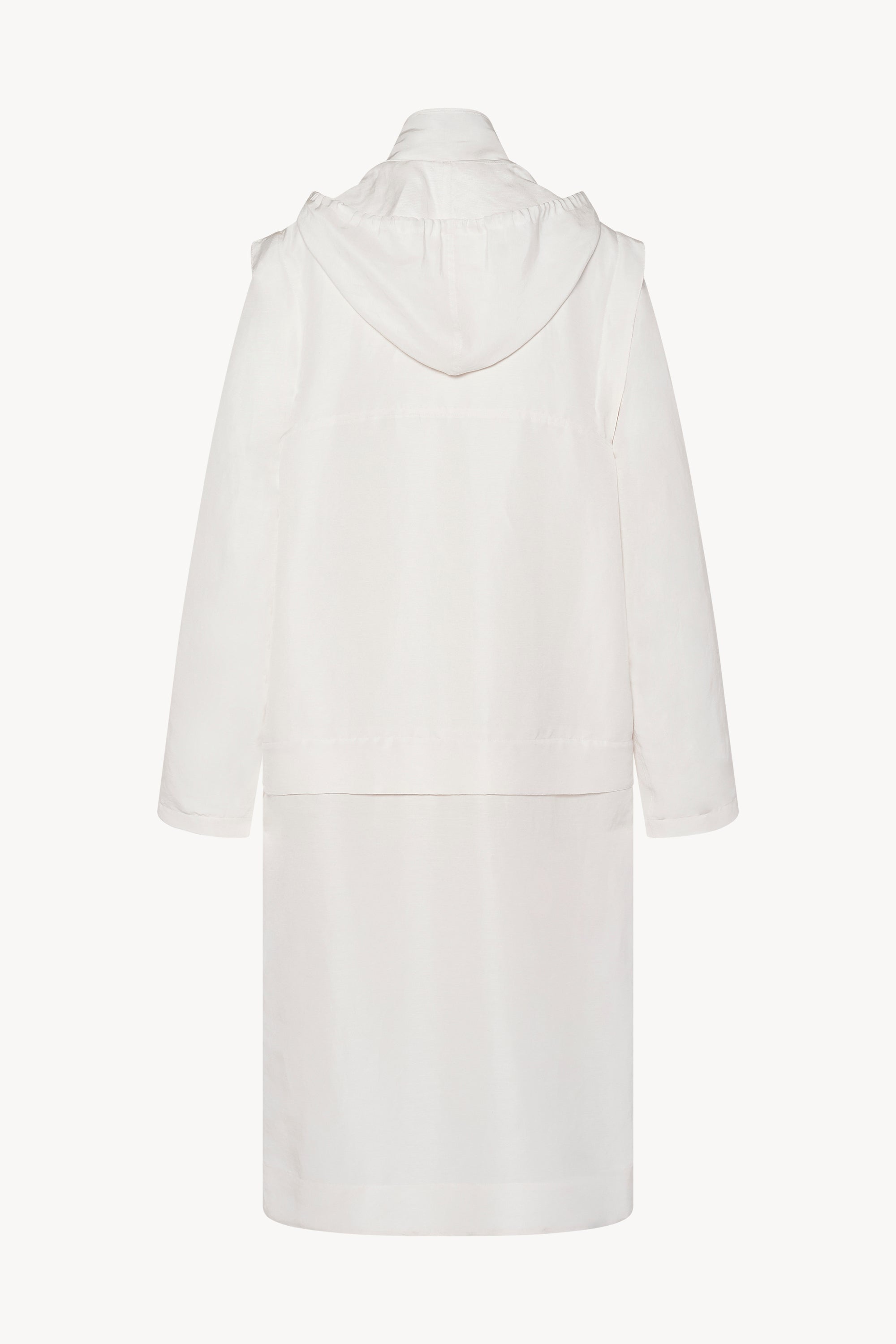 Milvran Coat in Linen and Silk - 2