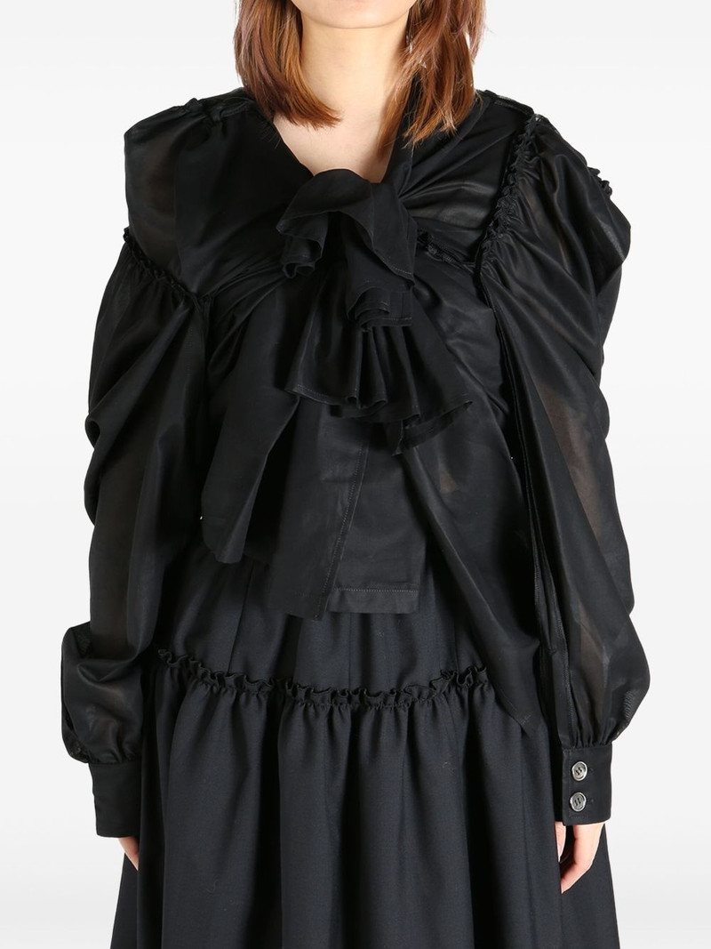 TAO Comme Des Garçons ruffled blouse outlook