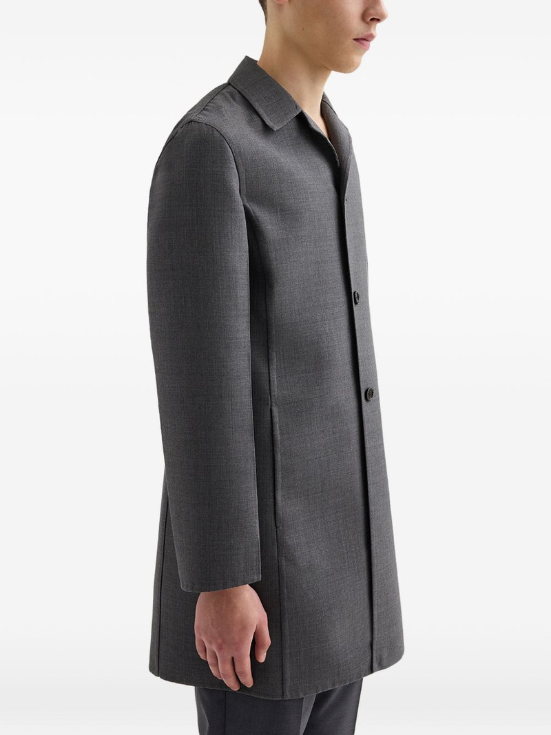 Jil Sander single-breasted coat outlook