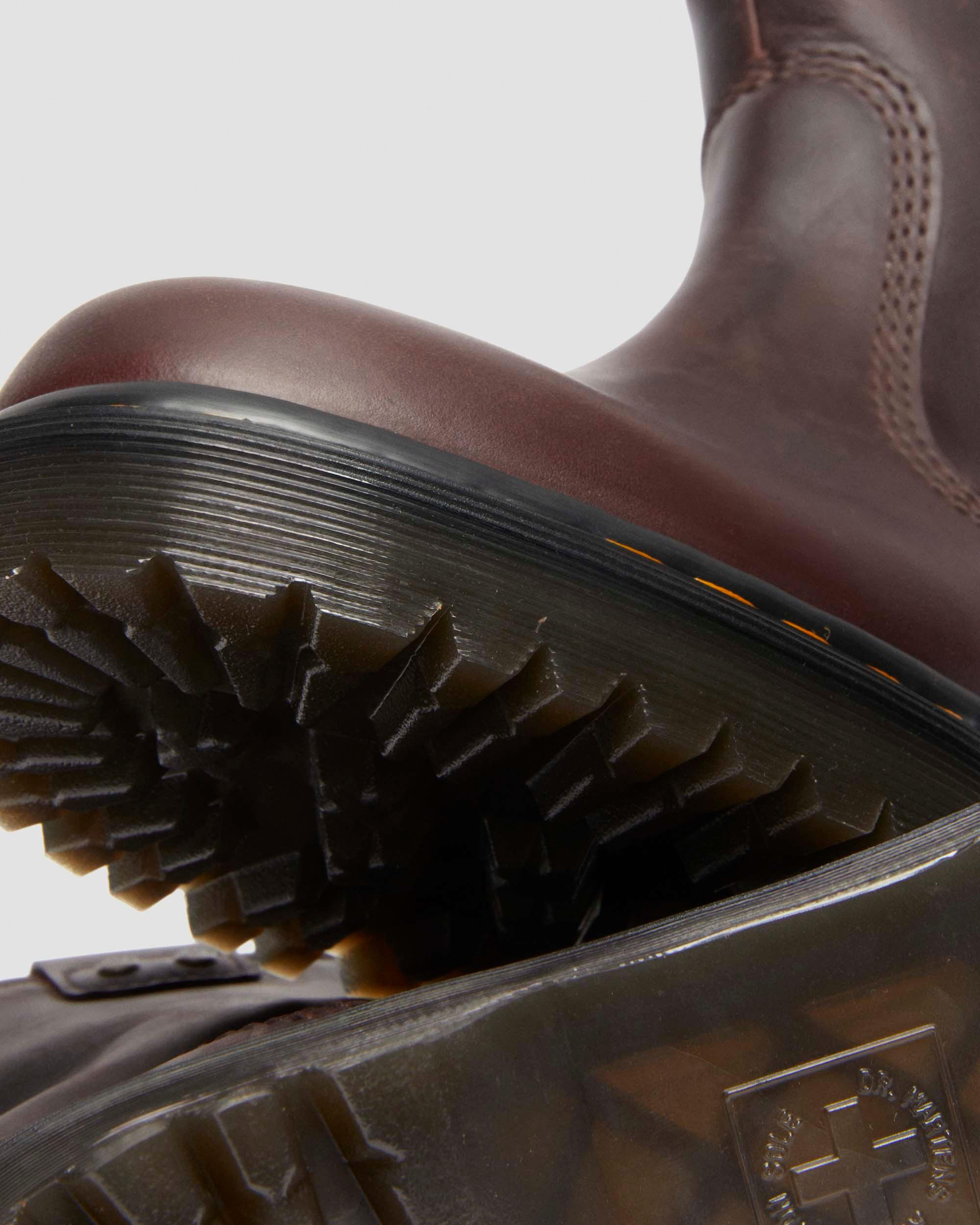 Anistone Lo Leather Biker Boots - 4