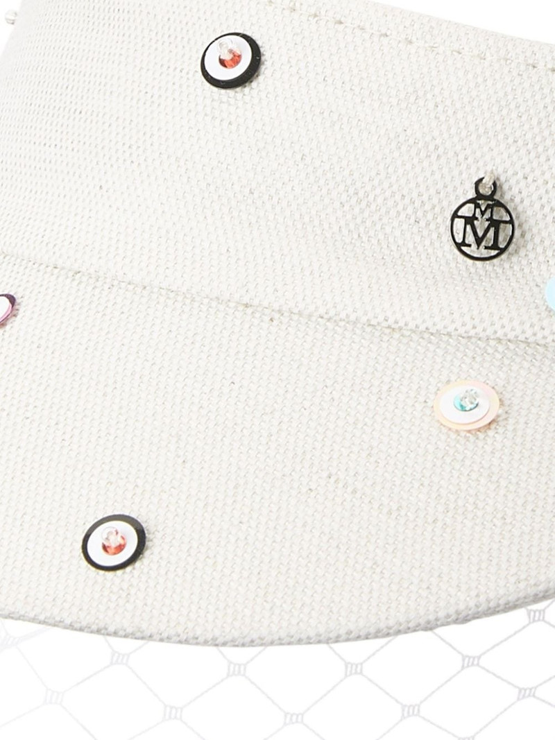 MAISON MICHEL New Abby veil visor outlook